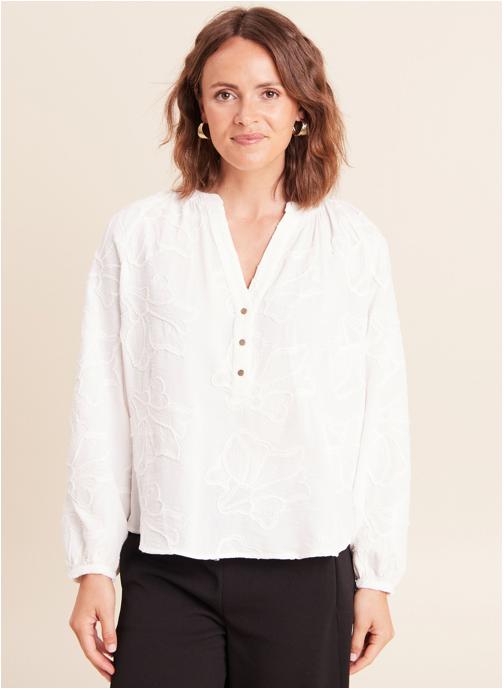 Bréal Chemises CEFLOSION femme blanc