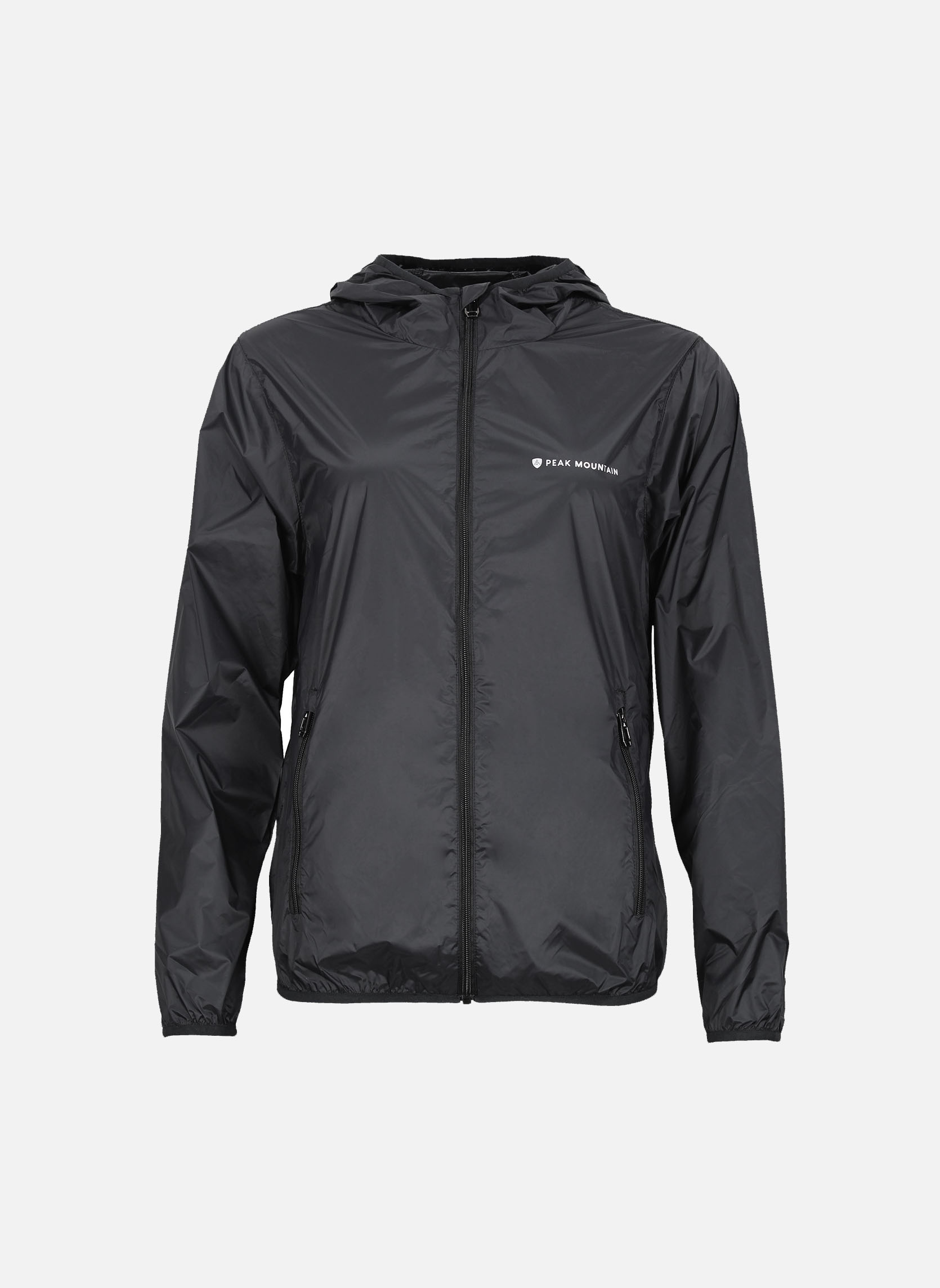 Vestes coupe-vents Coupe vent imperméable APLUIE NOIR femme noir Peak Mountain Vestes coupe-vents Coupe vent imperméable APLUIE NOIR femme noir Noir