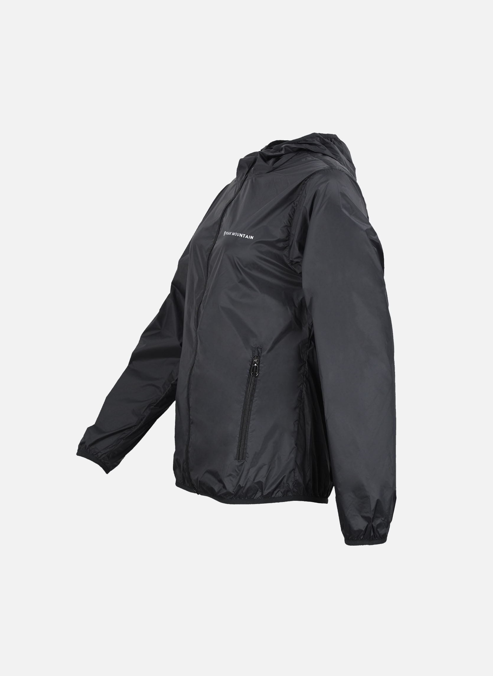 Vestes coupe-vents Coupe vent imperméable APLUIE NOIR femme noir Peak Mountain Vestes coupe-vents Coupe vent imperméable APLUIE NOIR femme noir Noir