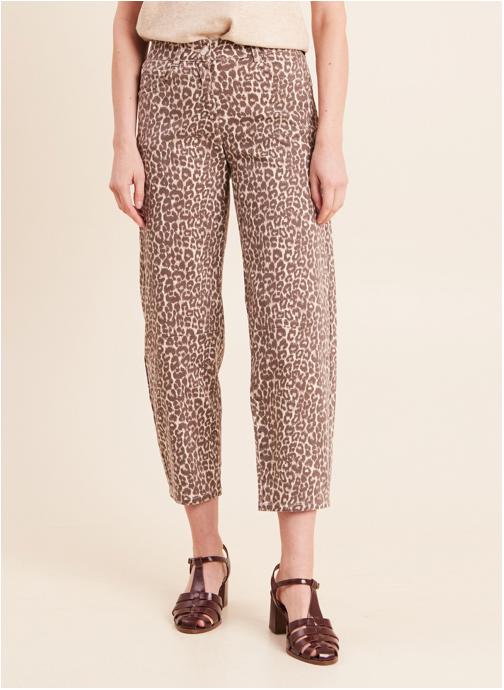 Bréal Jeans droit PESUBLIRELPR femme beige
