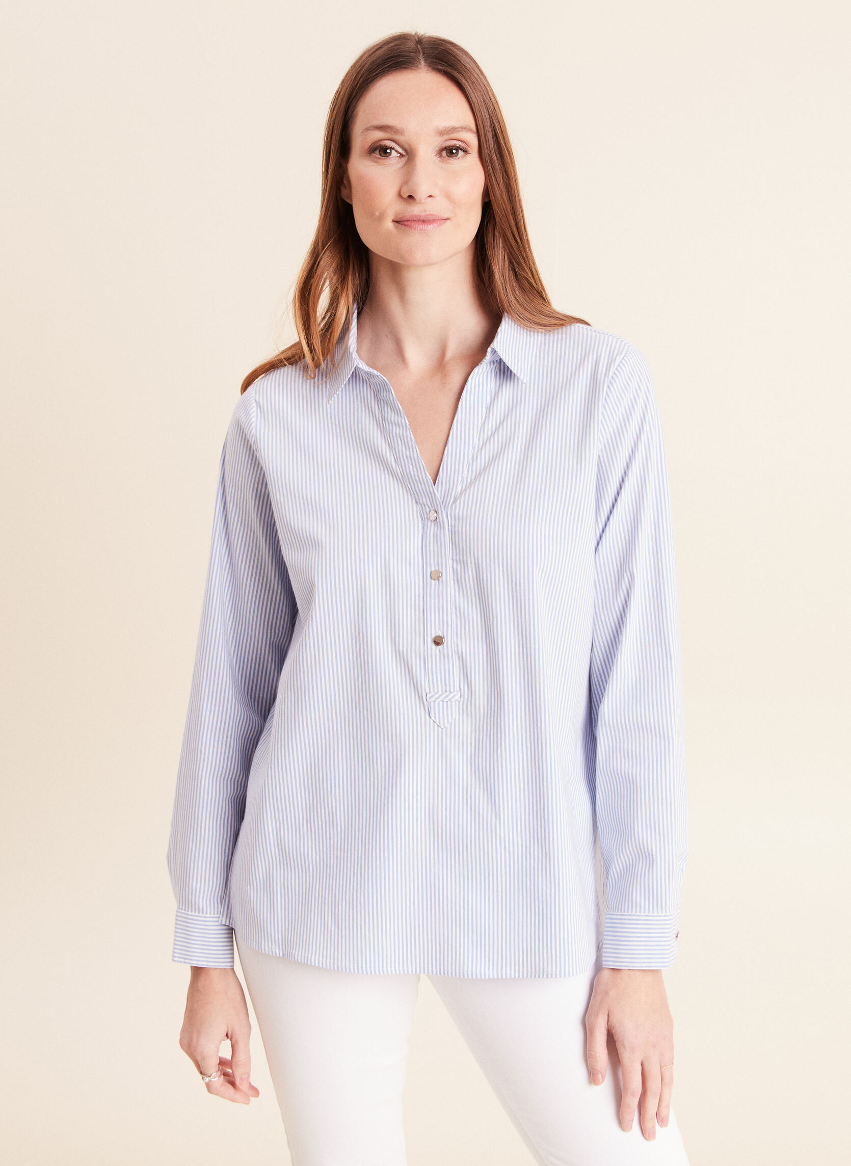 Blouses CATISTRIPE femme bleu Bréal Blouses CATISTRIPE femme bleu Bleu