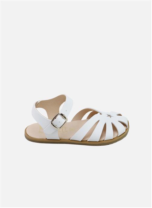 Eli 1957 Sandales ANA57028A-MICROPELLE-WHITE fille blanc