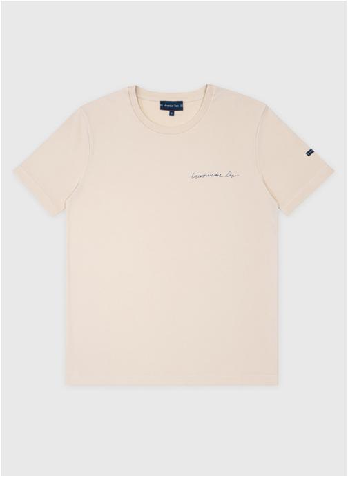 Armor Lux Tee-shirts T-shirt U2059 marmo e24 homme beige