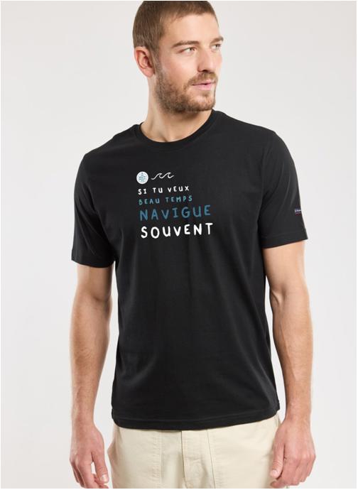 Armor Lux Tee-shirts T-shirt Amb noir homme noir