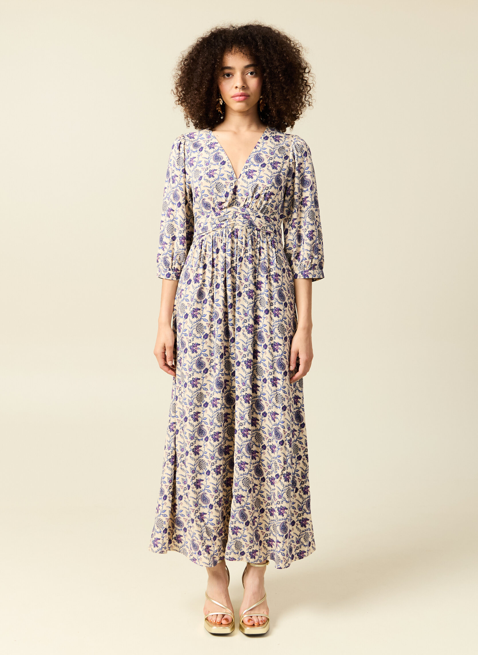 Robes FOLKROLEF femme bleu Bonobo Robes FOLKROLEF femme bleu Bleu