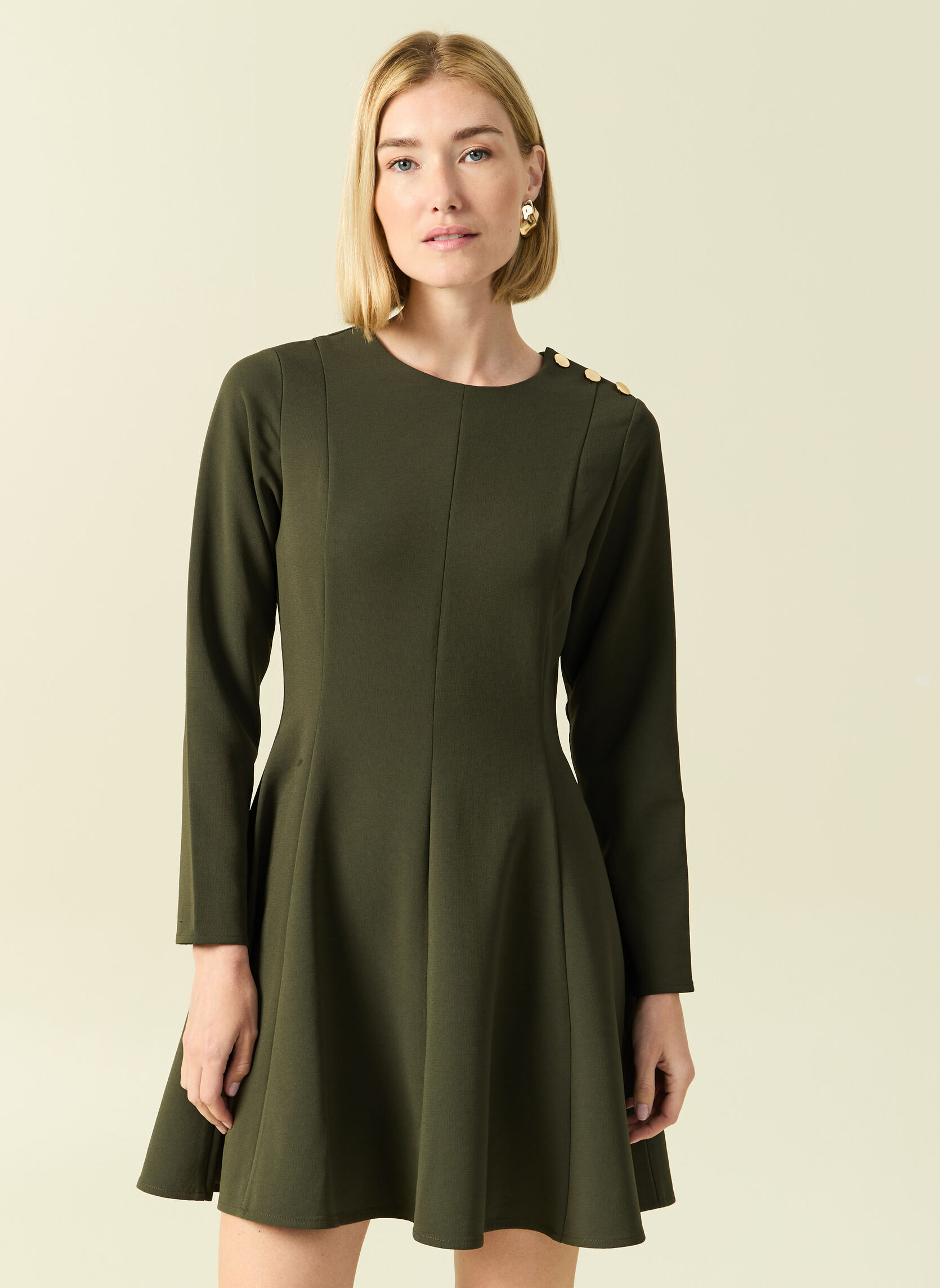 Robes COROLROCF femme vert Bonobo Robes COROLROCF femme vert Kaki