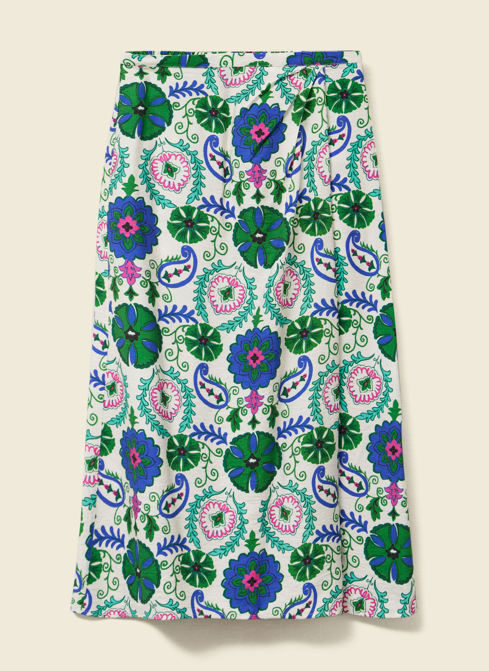 Jupes mi-longues CHICGRAFJULF femme vert Bonobo Jupes mi-longues CHICGRAFJULF femme vert Vert