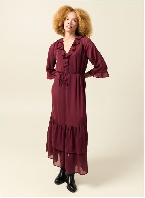 Bonobo Robes CLOROLF femme bordeaux