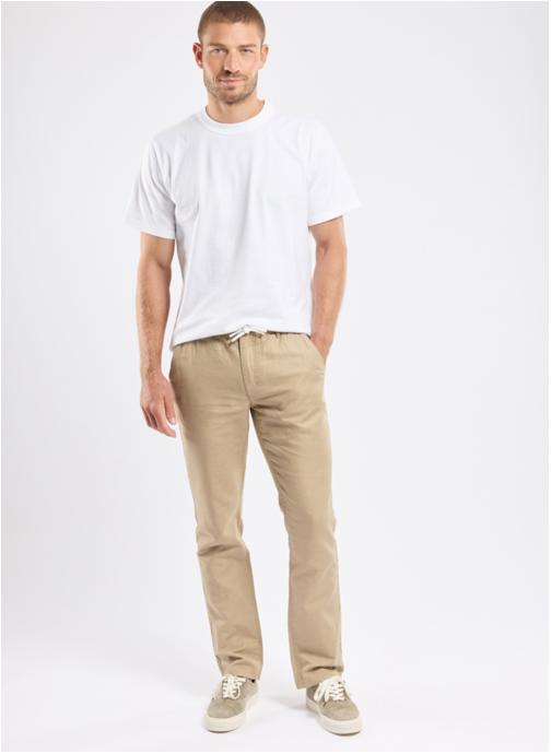 Bermudes Pantalons droits Pantalon Domino robusta homme beige