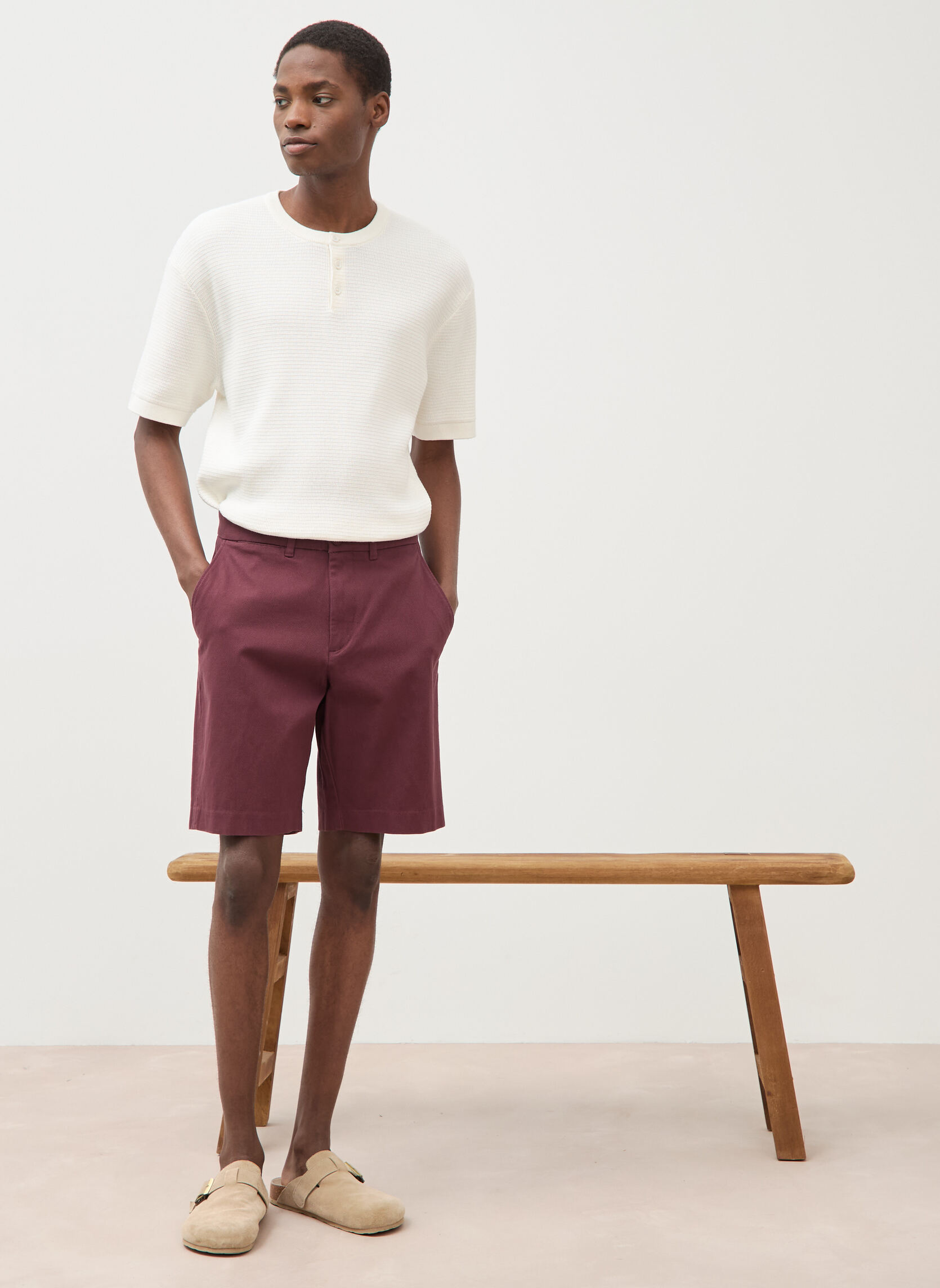 Bermudas Bermudas - BERMUJAQH homme violet Bonobo Bermudas Bermudas - BERMUJAQH homme violet Violet