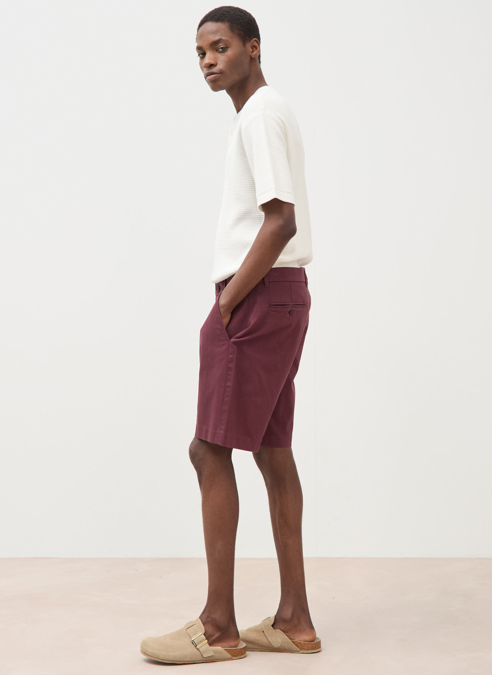 Bermudas Bermudas - BERMUJAQH homme violet Bonobo Bermudas Bermudas - BERMUJAQH homme violet Violet