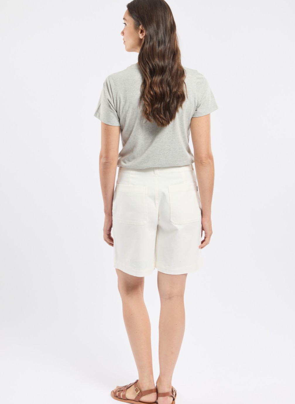 Bermudas Bermuda Leo milk femme blanc Bermudes Bermudas Bermuda Leo milk femme blanc Blanc mat