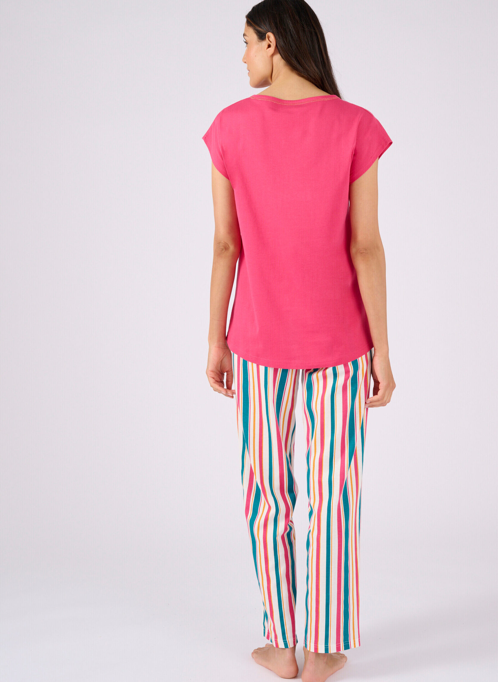 Ensembles de pyjamas 80035 femme rose Damart Ensembles de pyjamas 80035 femme rose Rose