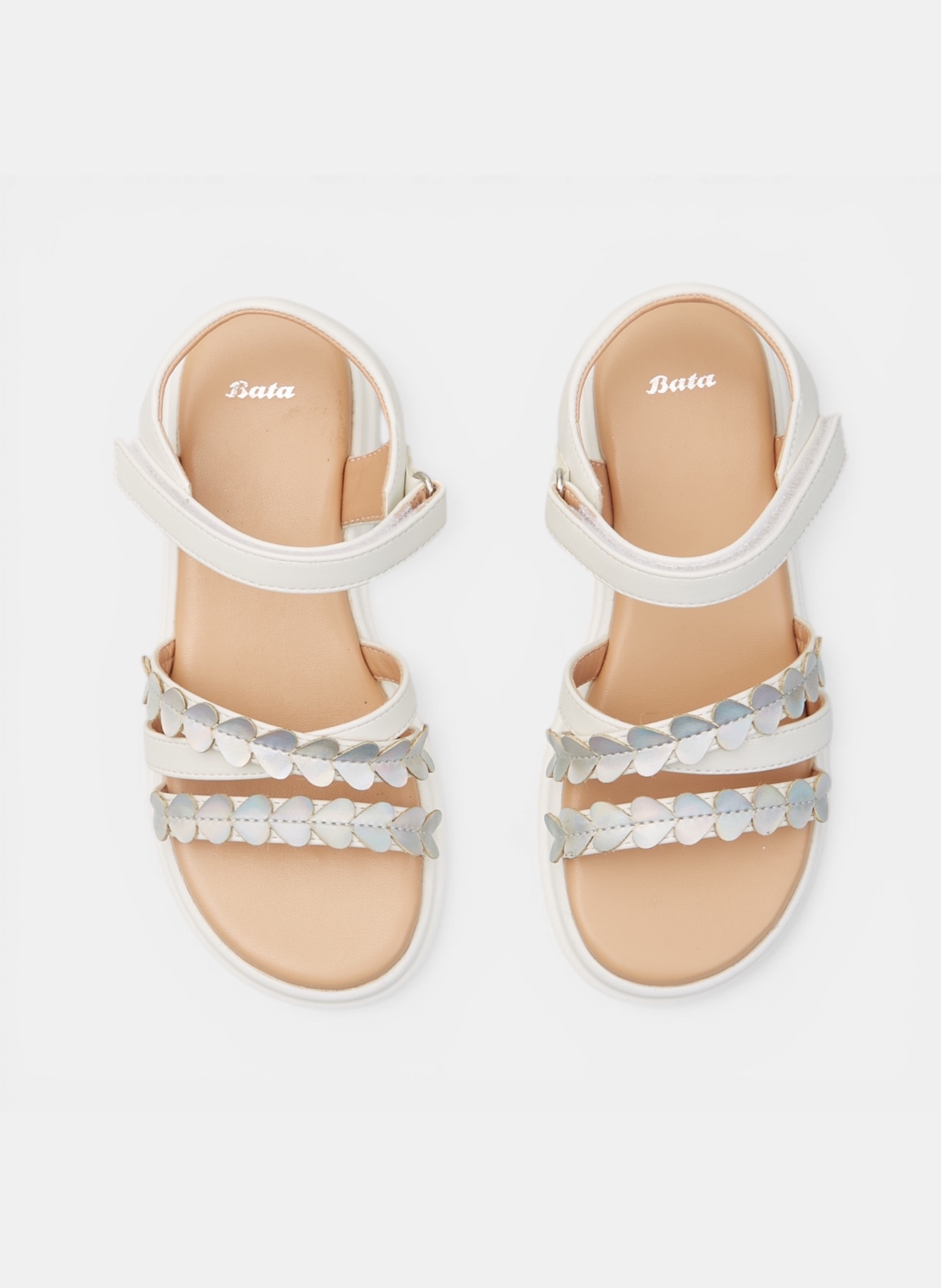 Sandales 3611404 fille blanc Bata Sandales 3611404 fille blanc Blanc