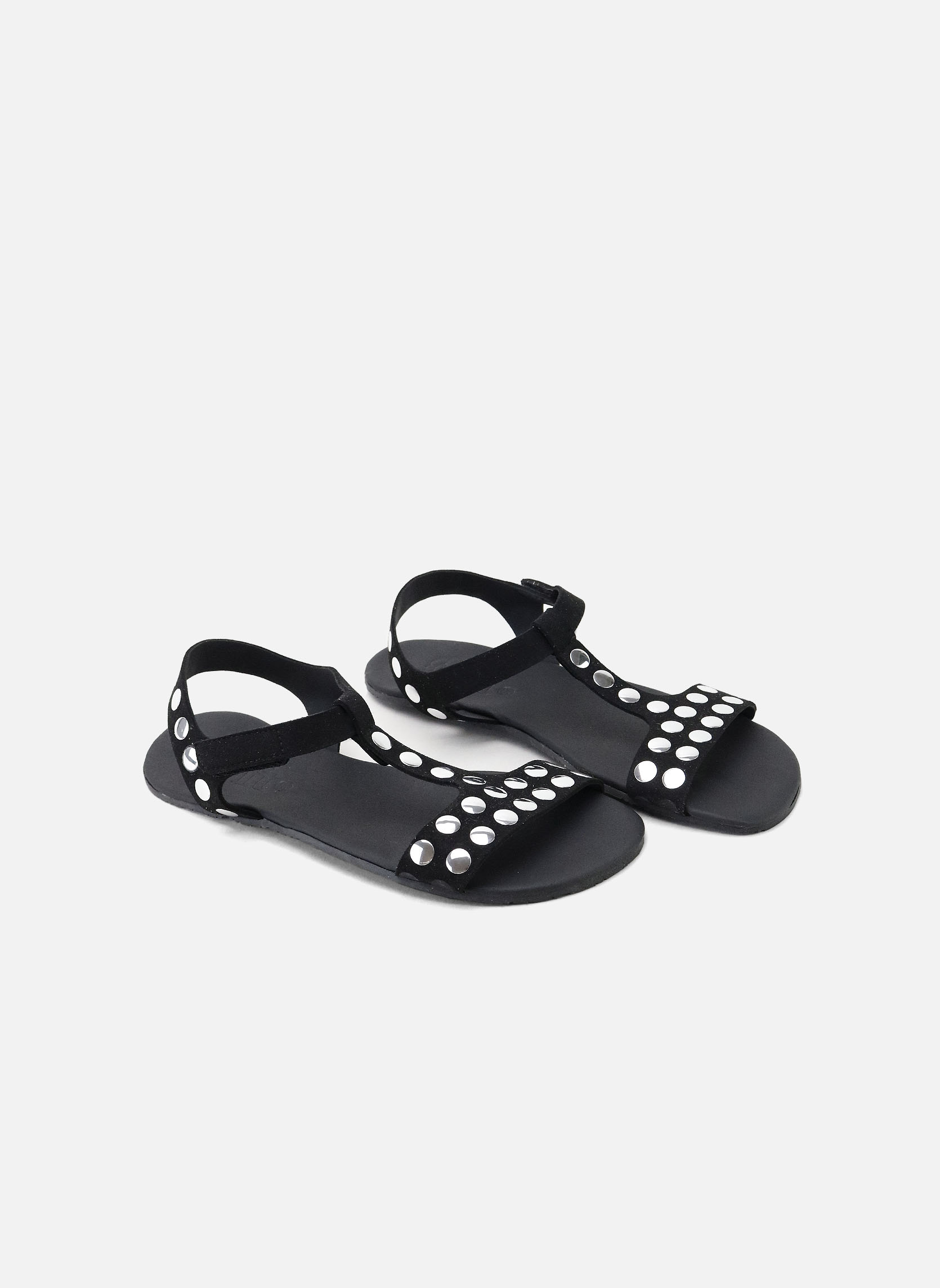Sandales Sandales ANA57115A-SUEDE-NEGRO Negro fille noir Eli 1957 Sandales Sandales ANA57115A-SUEDE-NEGRO Negro fille noir Noir
