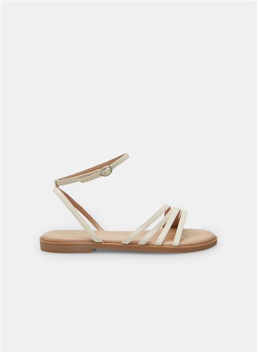Bata Sandales 5611147 femme blanc