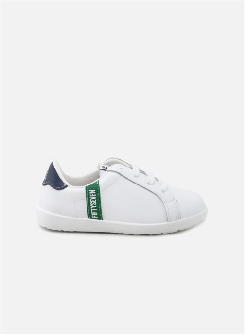 Eli 1957 Baskets basses Baskets cuir AG61110B-BYCASS-BLANCO-VERDE Blanco homme blanc