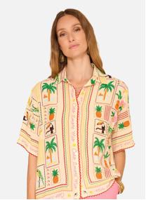 Chemises Chemise Calso Natural femme beige MKT Studio Chemises Chemise Calso Natural femme beige Ivoire