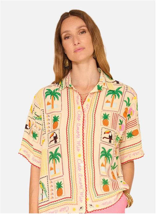 MKT Studio Chemises Chemise Calso Natural femme beige