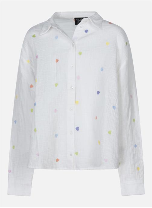 Teddy Smith Chemises Chemisier coton droit - Ic32700110D femme blanc