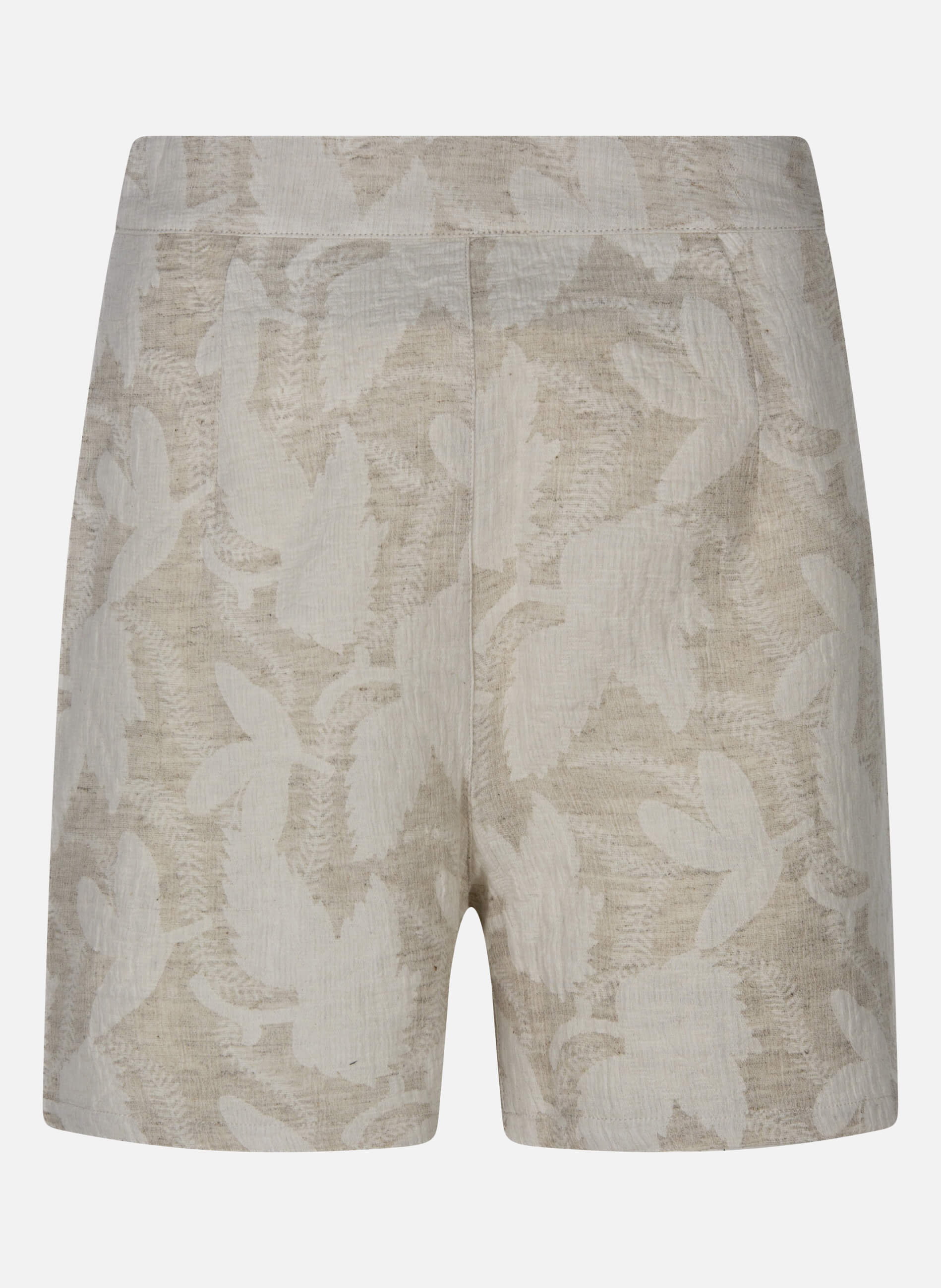Shorts Short coton et lin mélangé ample - 30418018D femme beige Teddy Smith Shorts Short coton et lin mélangé ample - 30418018D femme beige Beige