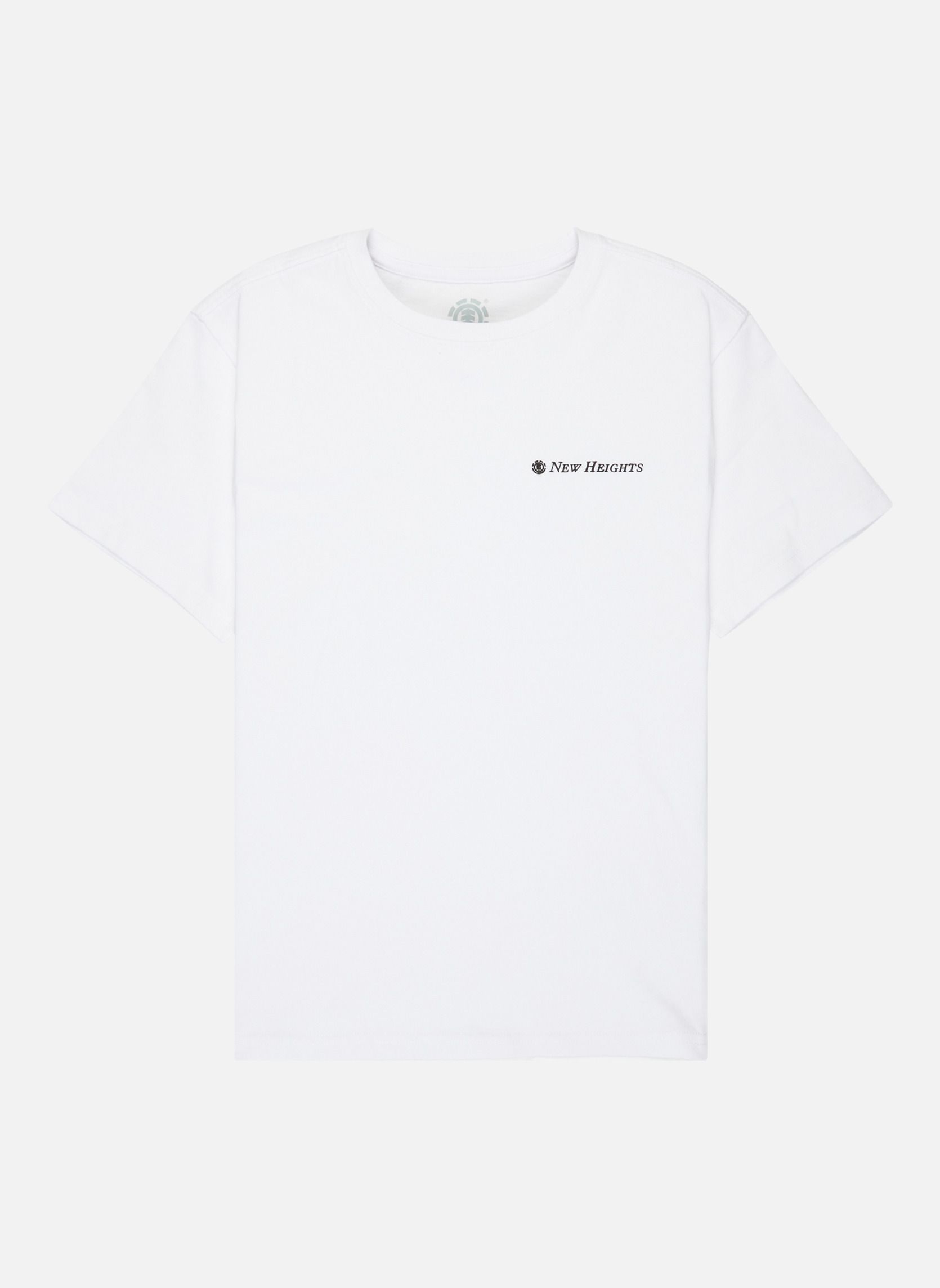 Tee-shirts New Heights garçon blanc Element Tee-shirts New Heights garçon blanc Blanc