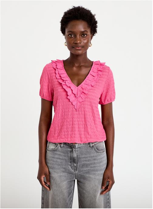 Cache Cache Tee-shirts KBLOUTROUSS femme rose