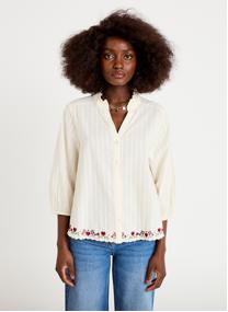 Blouses BLOURAYFRESH femme blanc