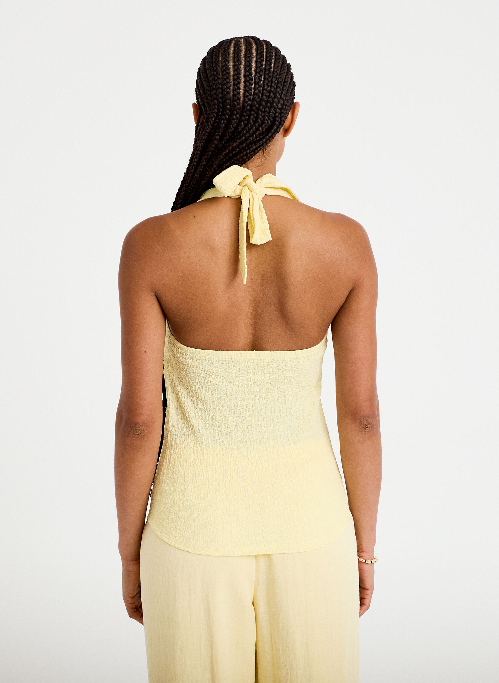 Débardeurs DRACHALTER femme jaune Cache Cache Débardeurs DRACHALTER femme jaune Jaune