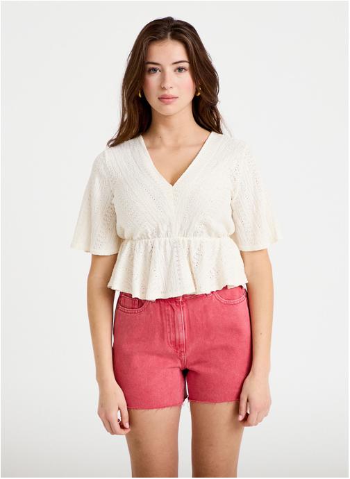Cache Cache Tee-shirts KAJOURVOL femme blanc