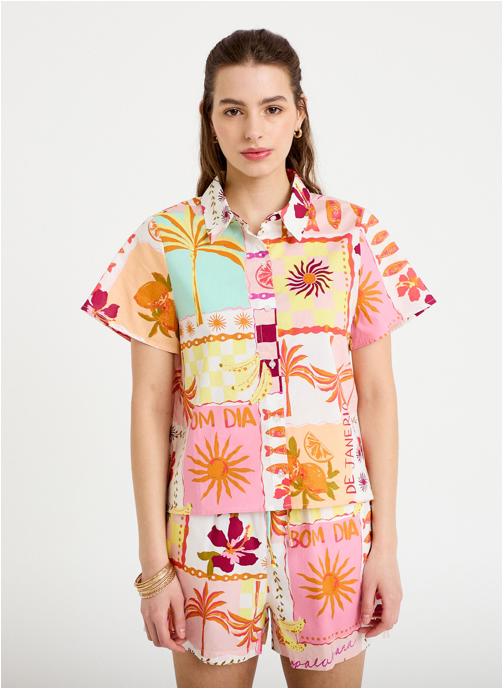 Cache Cache Chemises CHEMPOSTALE femme multicolore