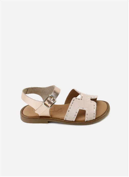 Eli 1957 Sandales Sandales ALA57011-VELOUR-SHELL Rosa fille rose