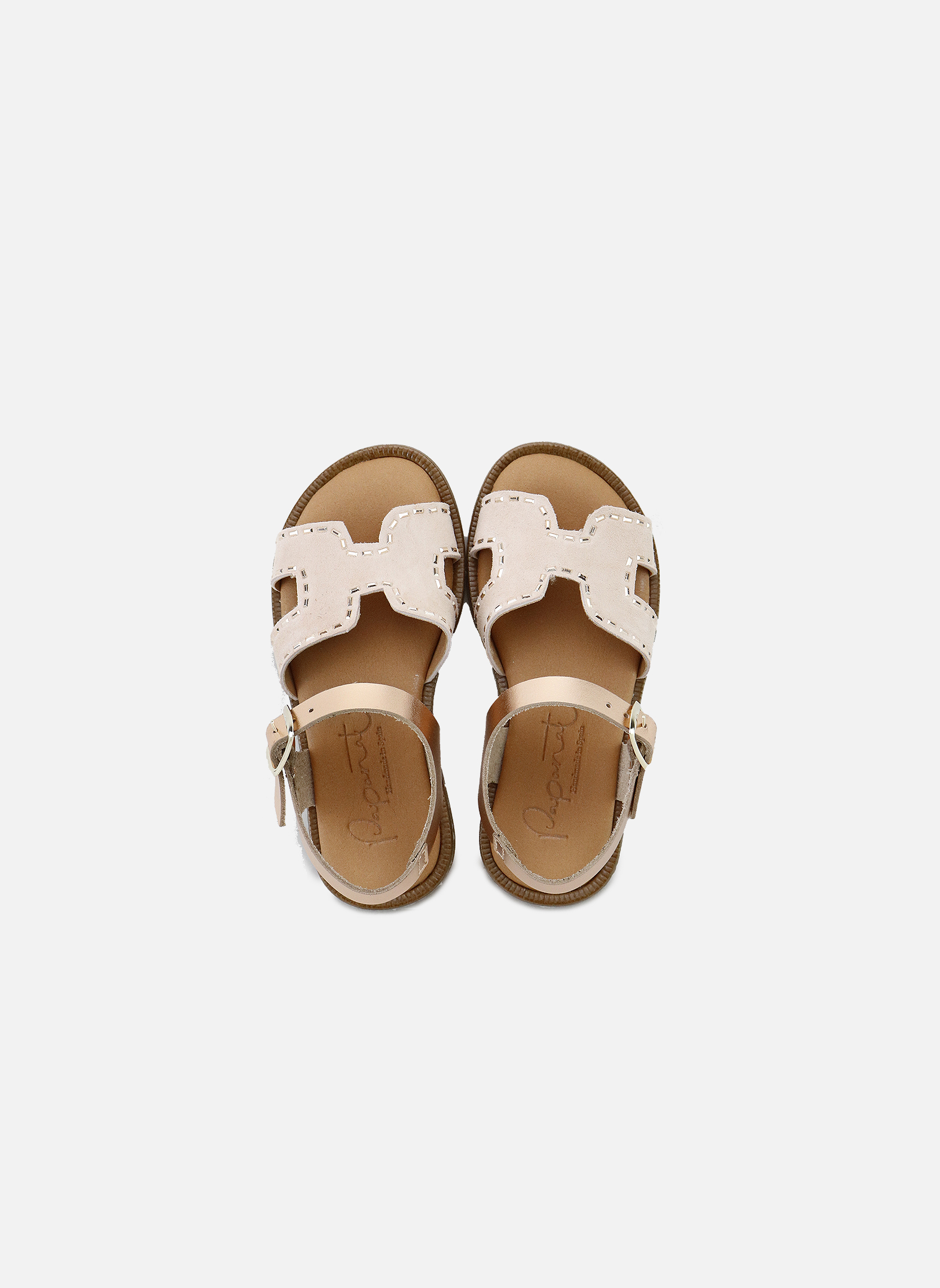 Sandales Sandales ALA57011-VELOUR-SHELL Rosa fille rose Eli 1957 Sandales Sandales ALA57011-VELOUR-SHELL Rosa fille rose Rose