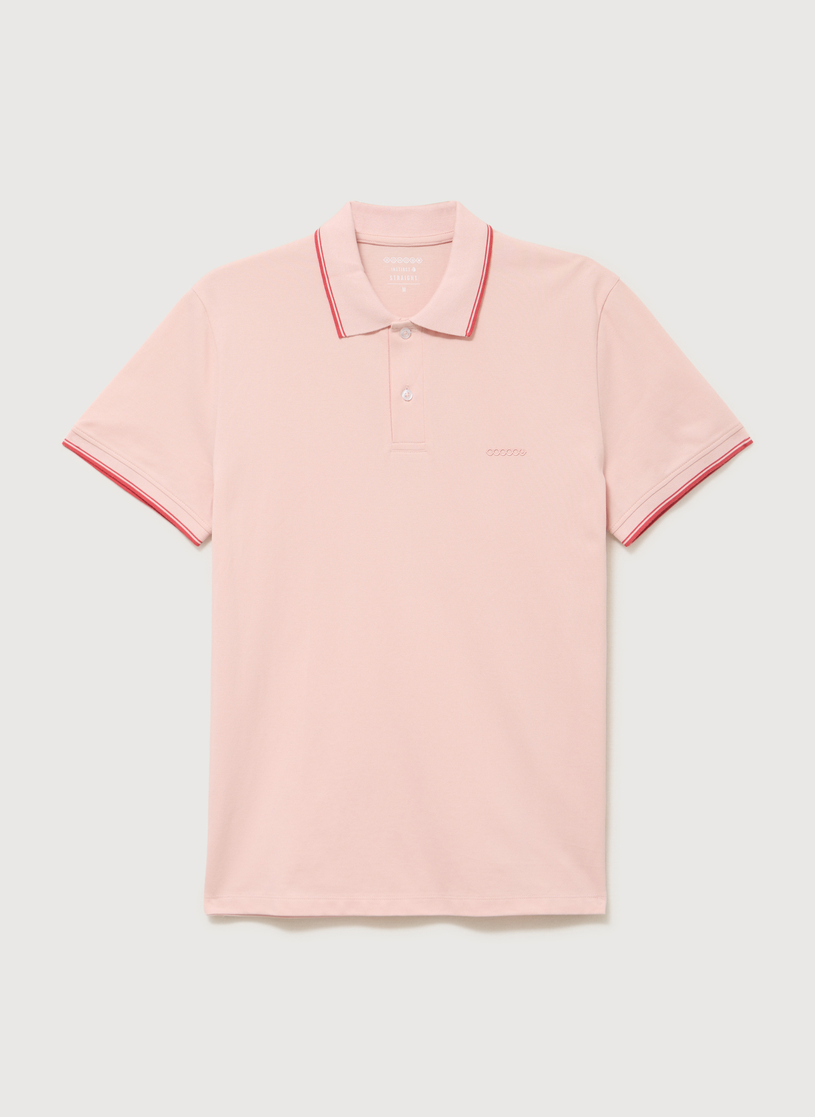 Polos POLUNI4H homme rose Bonobo Polos POLUNI4H homme rose Rose pastel