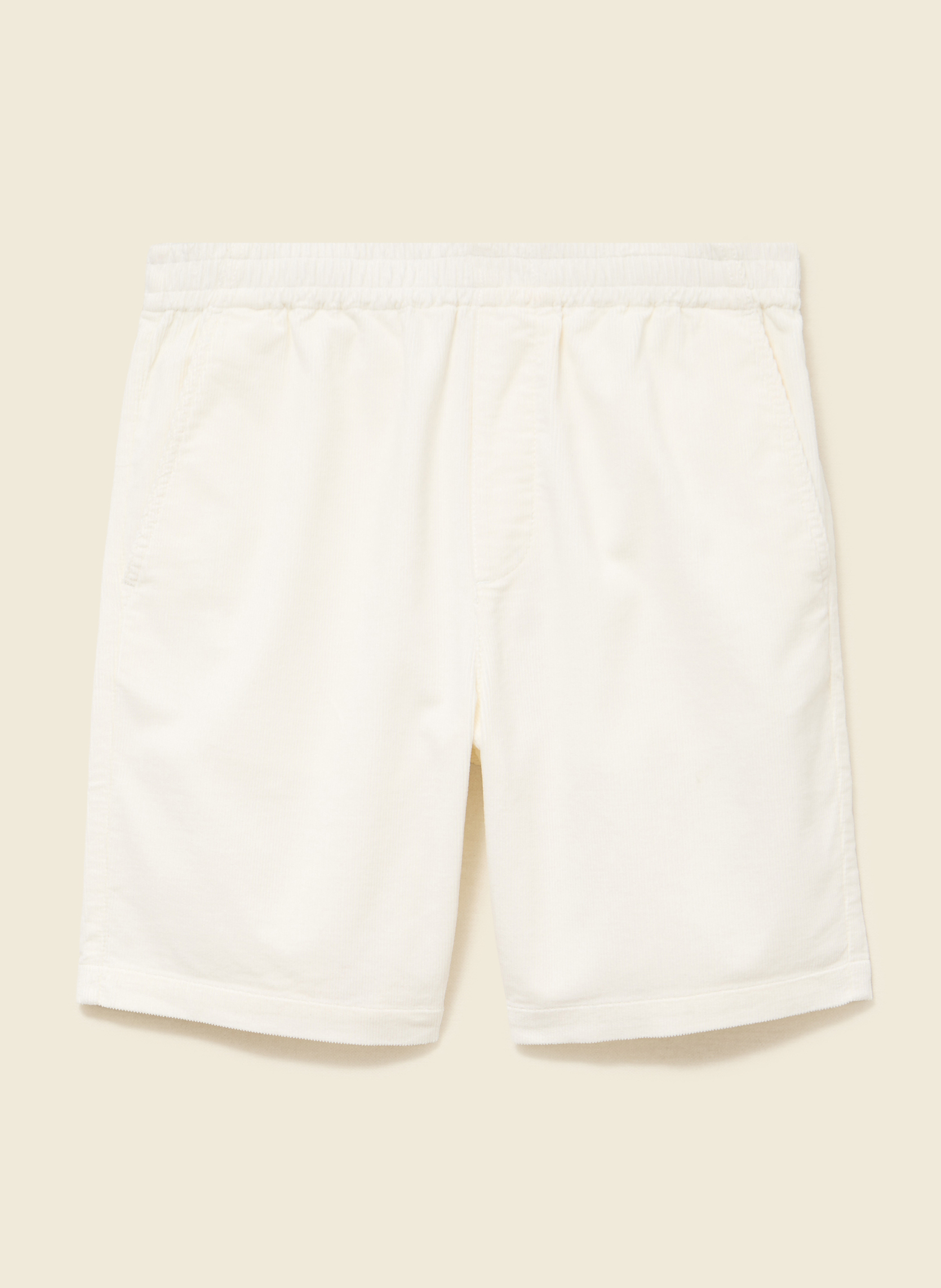 Bermudas Bermudas - BERMVELVETH homme blanc Bonobo Bermudas Bermudas - BERMVELVETH homme blanc Blanc