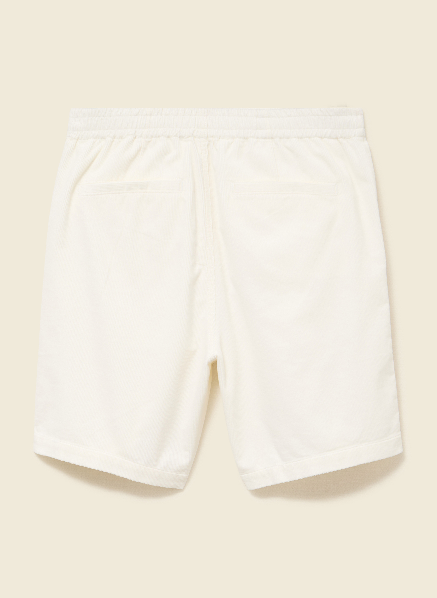 Bermudas Bermudas - BERMVELVETH homme blanc Bonobo Bermudas Bermudas - BERMVELVETH homme blanc Blanc