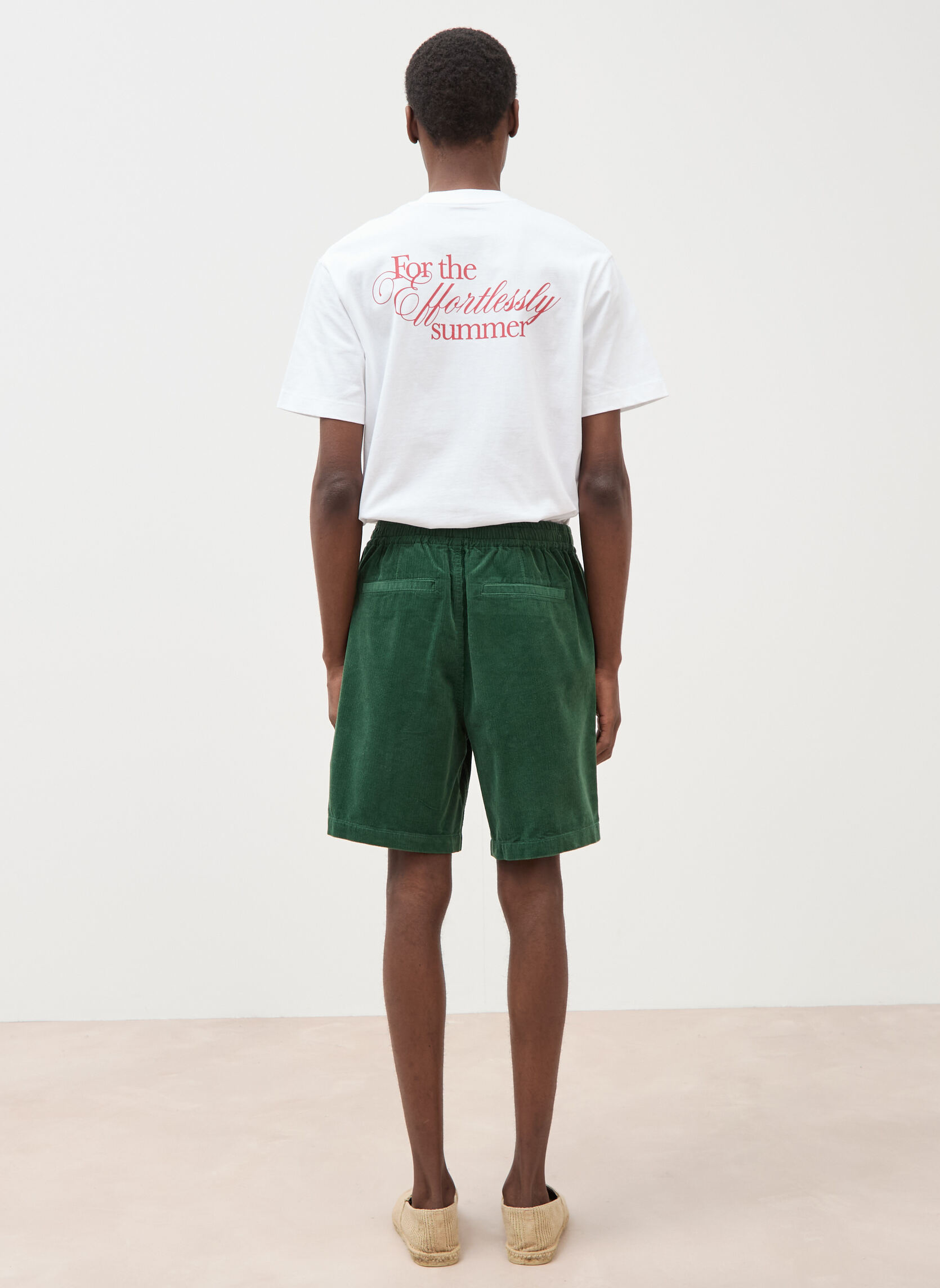 Bermudas Bermudas - BERMVELVETH homme vert Bonobo Bermudas Bermudas - BERMVELVETH homme vert Vert