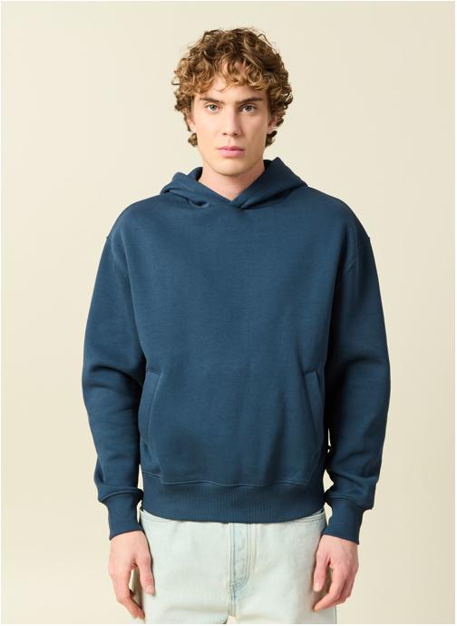 Bonobo Sweats à capuche ESBOXCAPH homme bleu