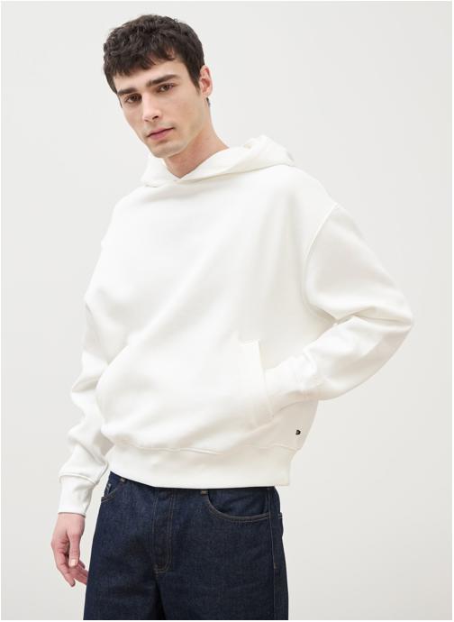 Bonobo Sweats à capuche ESBOXCAPH homme blanc