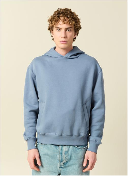 Bonobo Sweats à capuche ESBOXCAPH homme bleu