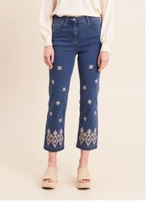 Pantalons droit PESUBLIMDPUF femme bleu Bréal Pantalons droit PESUBLIMDPUF femme bleu Bleu