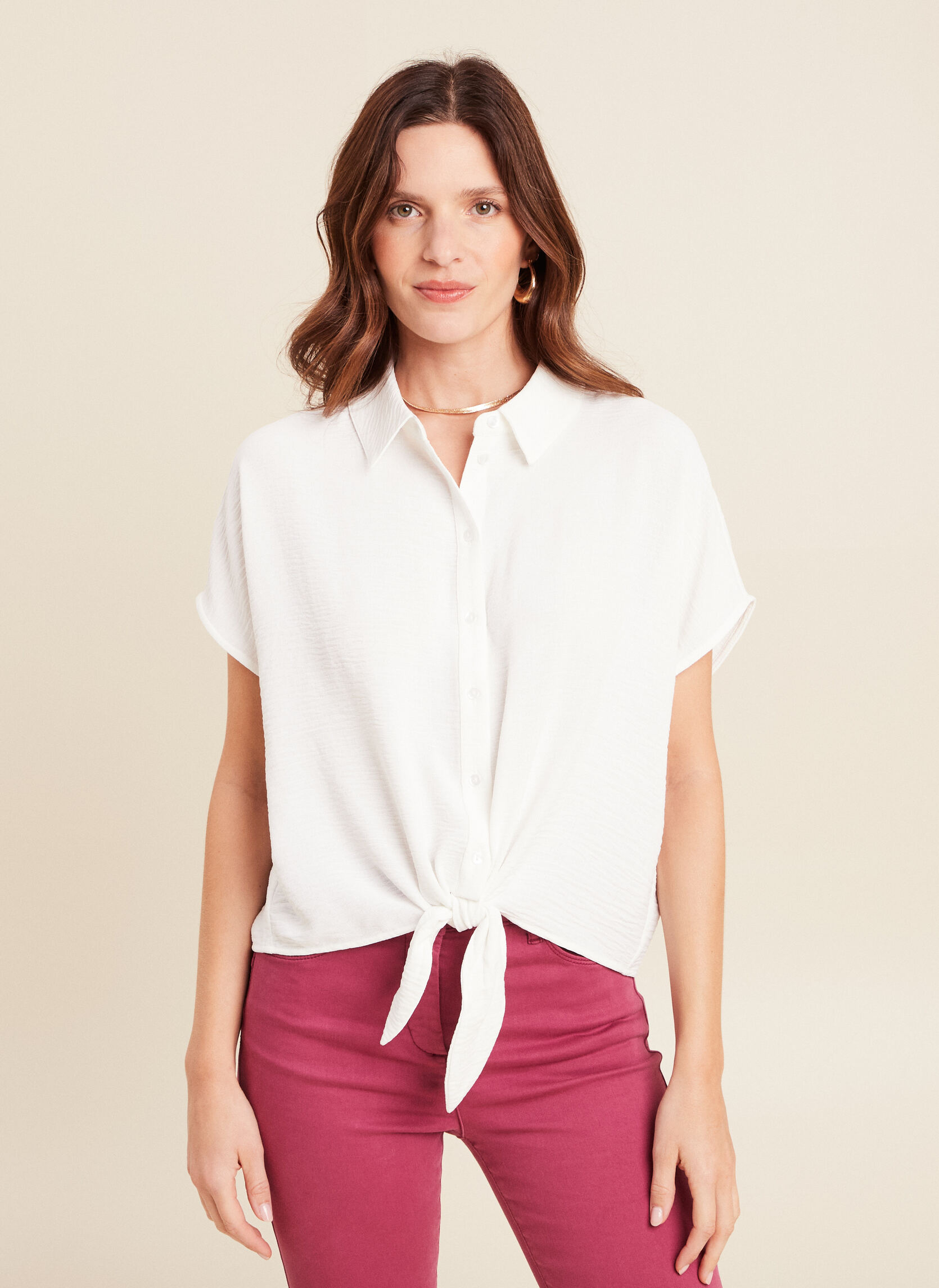 Chemises CHENOUNI femme blanc Bréal Chemises CHENOUNI femme blanc Blanc