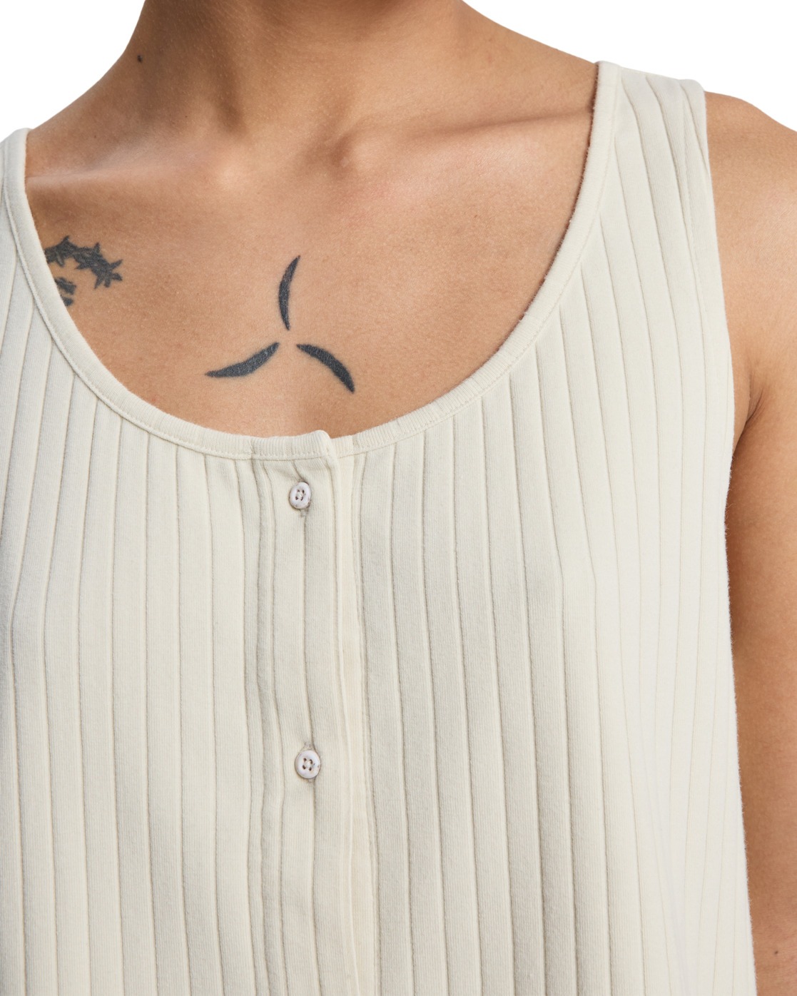 Débardeurs Burt femme blanc Quiksilver Débardeurs Burt femme blanc Blanc