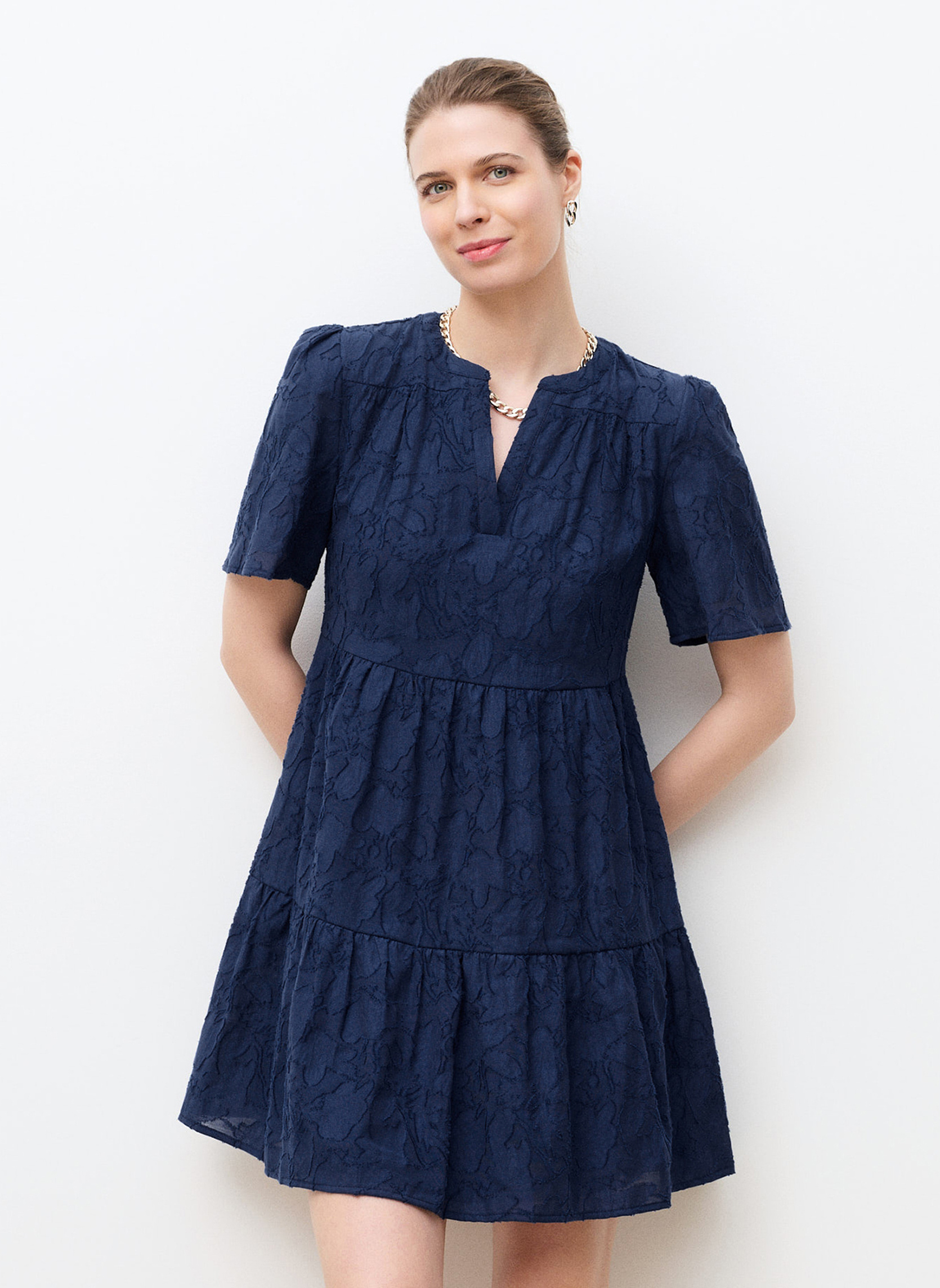 Robes 261R-RPARTYC3 femme bleu Caroll Robes 261R-RPARTYC3 femme bleu Bleu