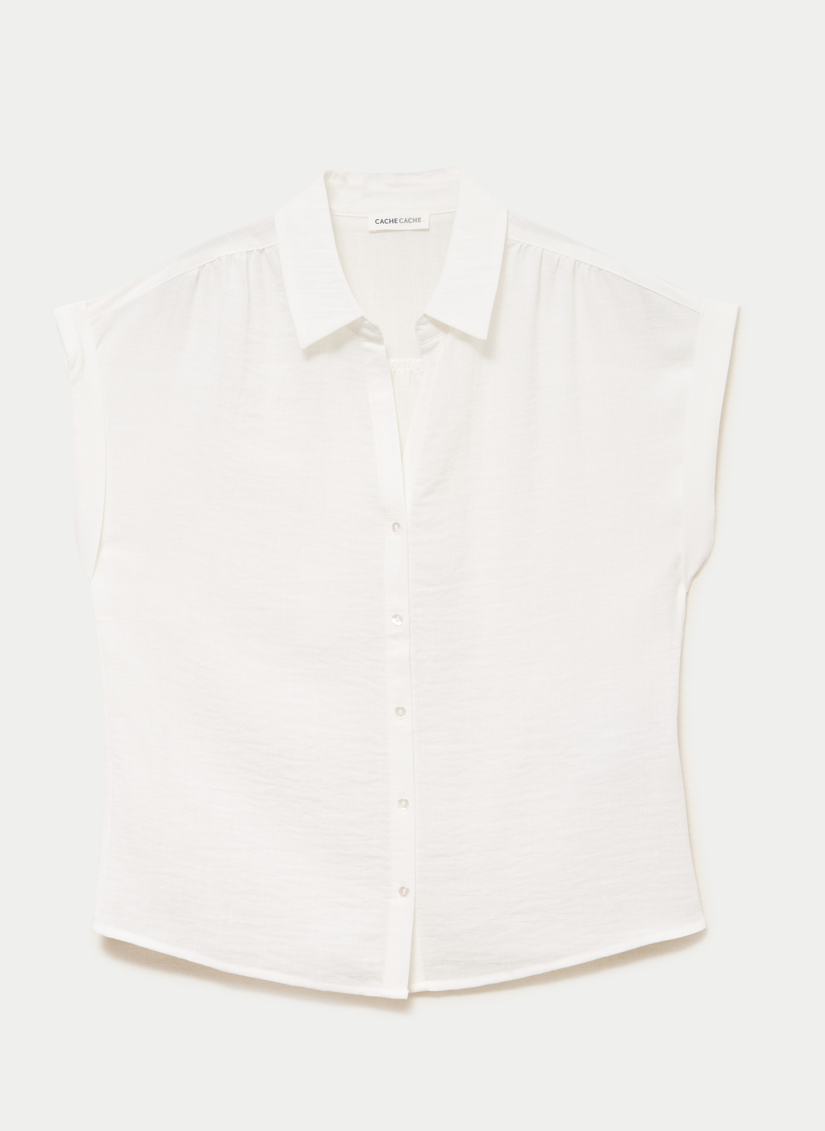 Blouses BLOUBASICO femme blanc Cache Cache Blouses BLOUBASICO femme blanc Blanc