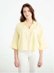 Chemises CHERAYSTRIPE femme jaune Cache Cache Chemises CHERAYSTRIPE femme jaune Jaune