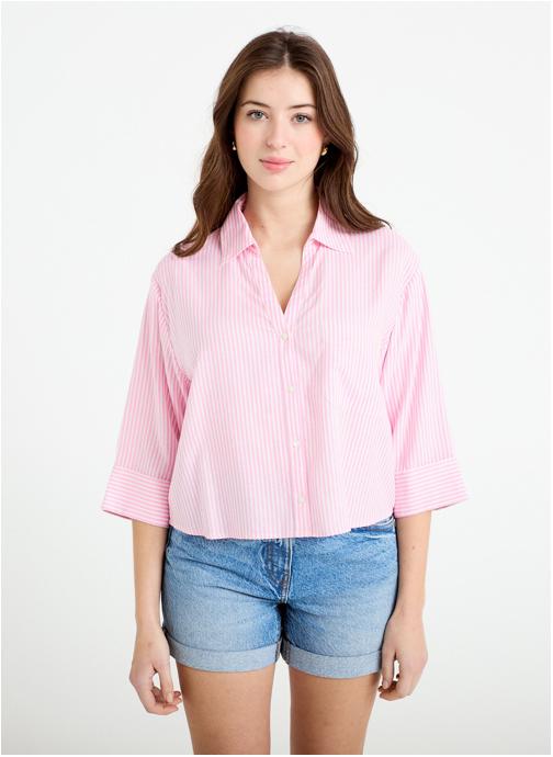 Cache Cache Chemises CHERAYSTRIPE femme rose