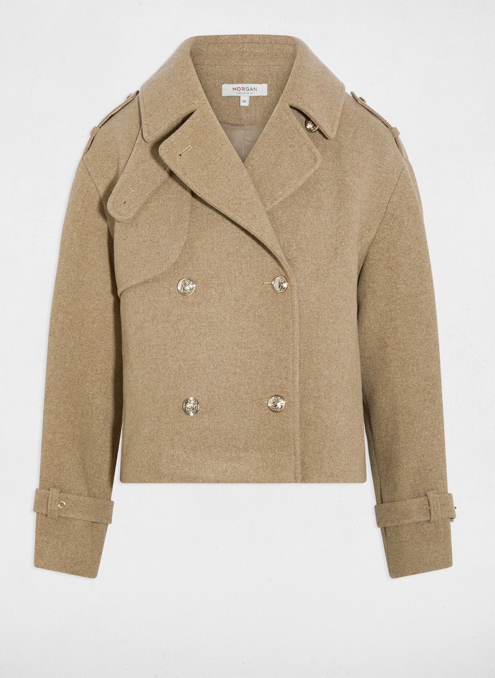 Manteaux classiques 261-GOYAM femme beige Morgan Manteaux classiques 261-GOYAM femme beige Beige