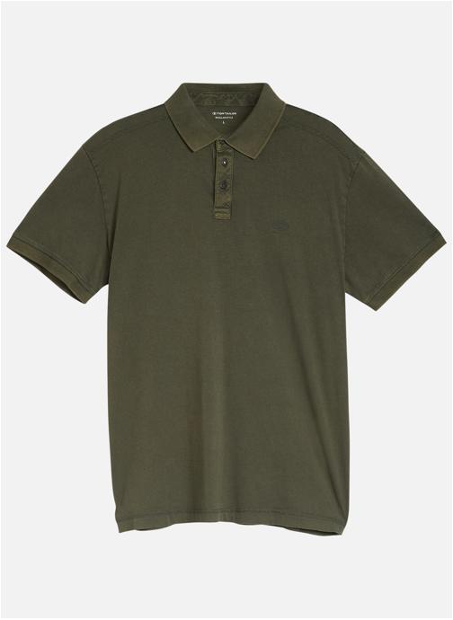 Tom Tailor Polos Polo coton droit - 1050234 homme vert