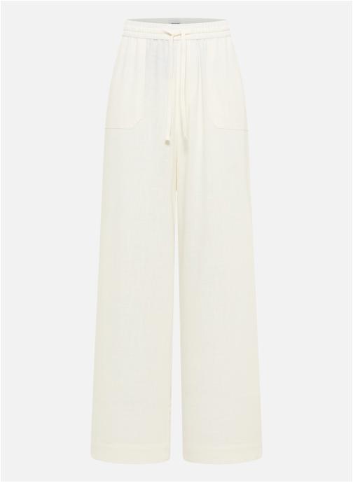 MUSTANG Pantalons droit Pantalon taille haute fluide - 1017798 femme blanc
